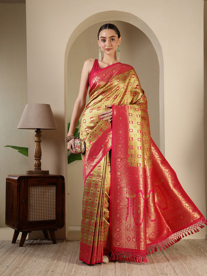 Woven Design Art Silk Saree