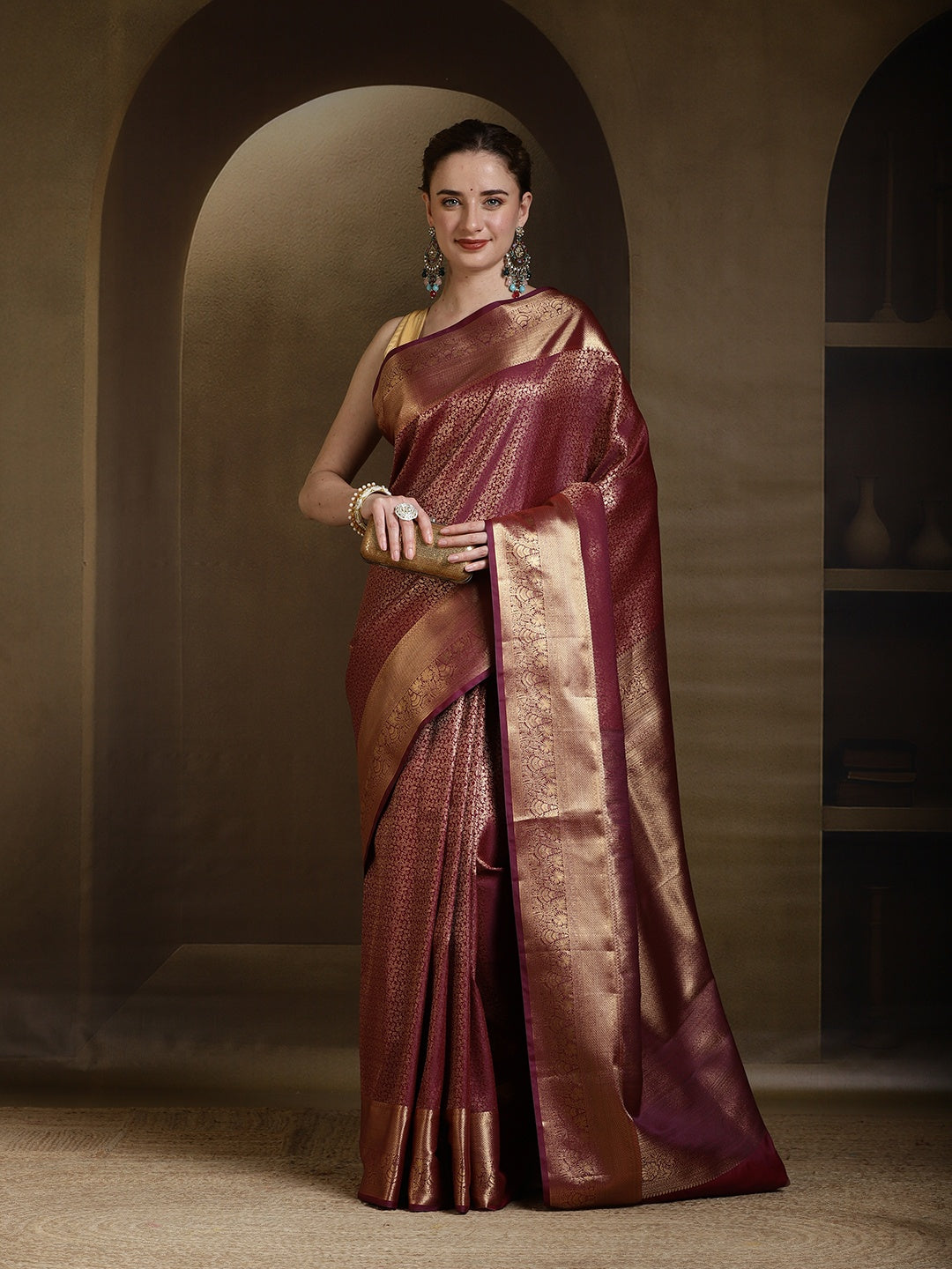 Woven Design Art Silk Saree