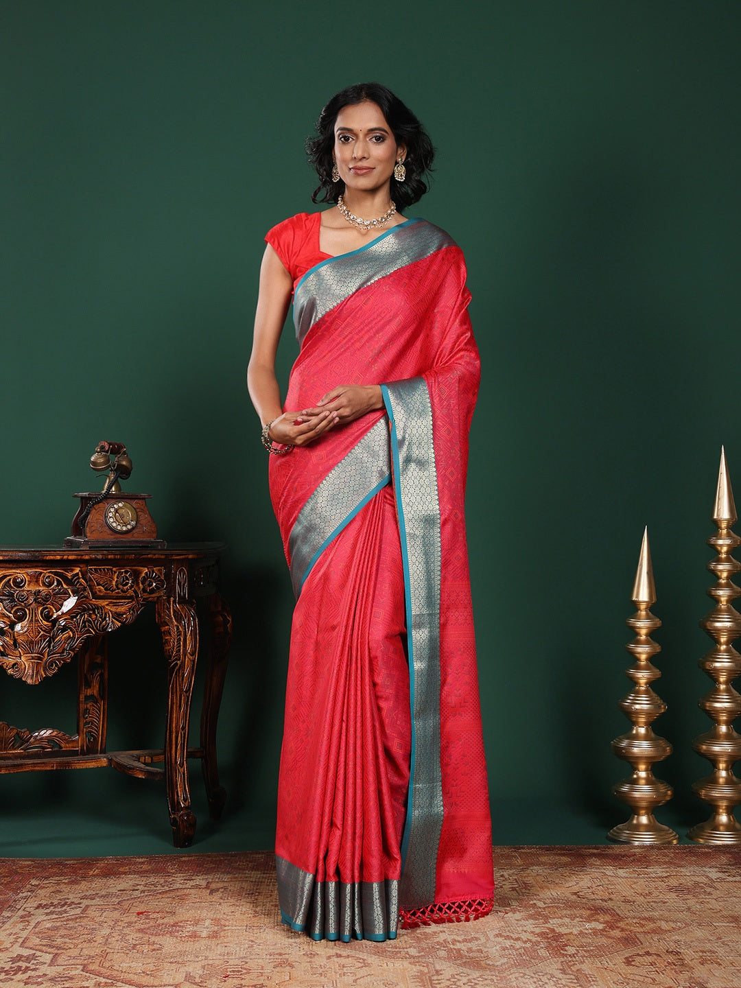Woven Design Art Silk Saree