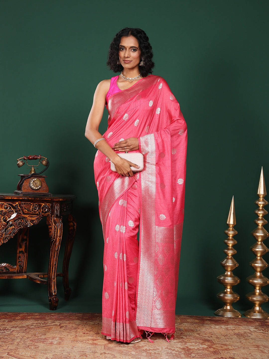 Woven Design Art Silk Saree