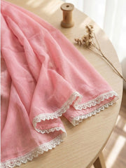 Embroidered Cotton Blend Unstitched Suit With Pant & Dupatta