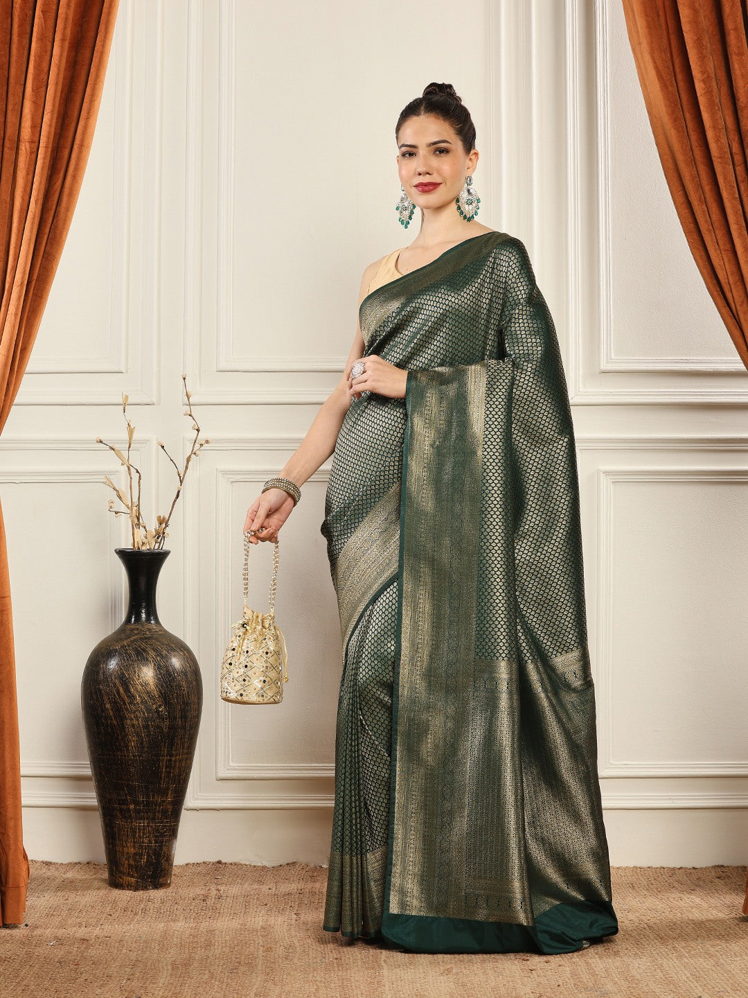 Woven Design Art Silk Saree
