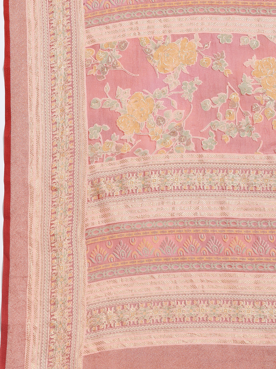Digital Printed Georgette Saree
