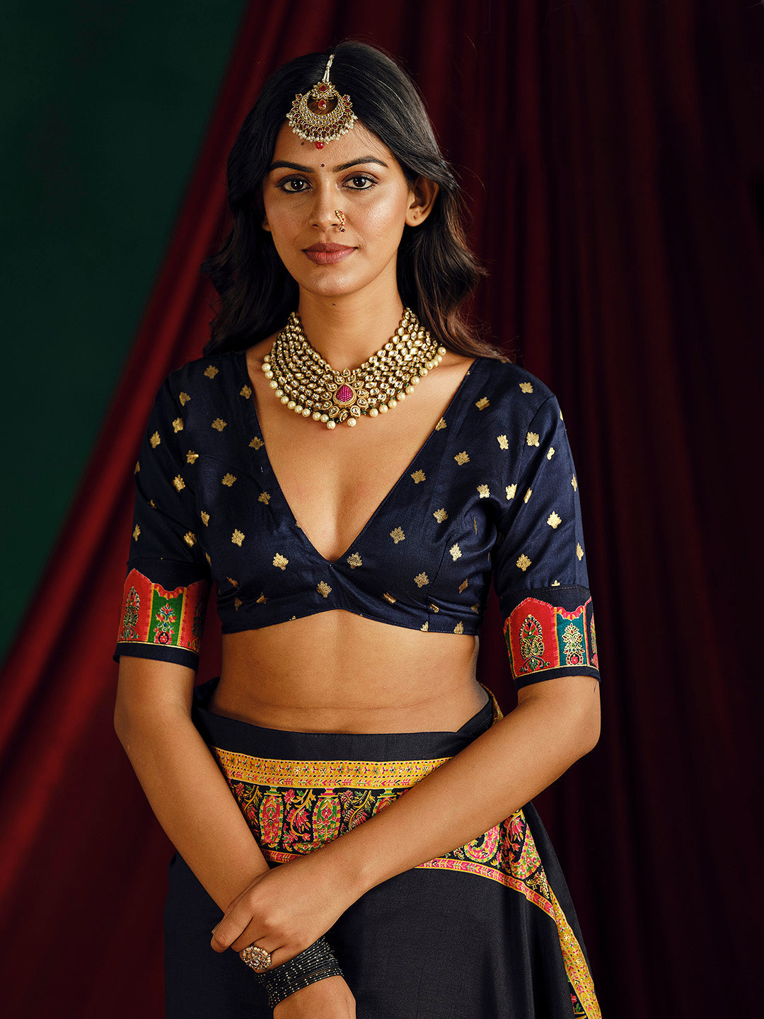 Plain Art Silk Saree