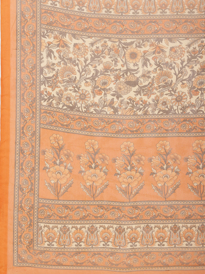 Digital Printed Georgette Saree