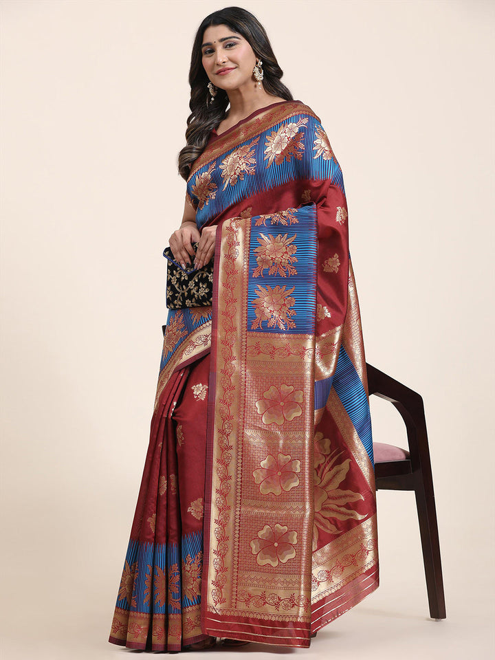 Woven Design Art Silk Saree