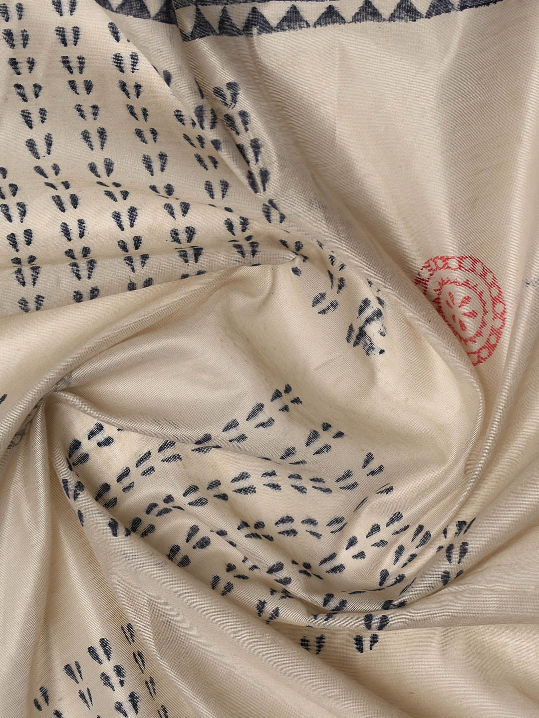 Neck Embroidered Cotton Blend Unstitched Suit With Dupatta
