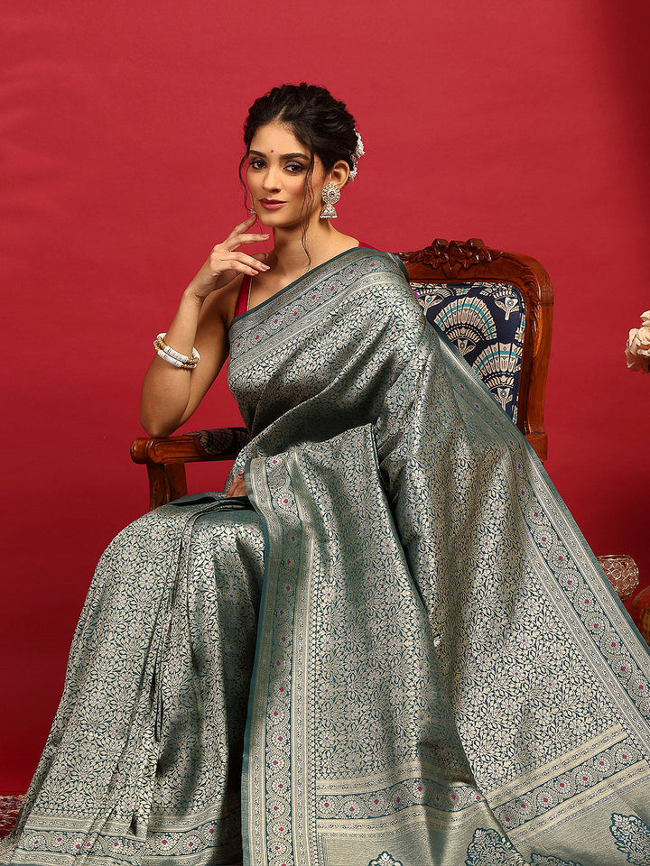 Woven Design Art Silk Saree