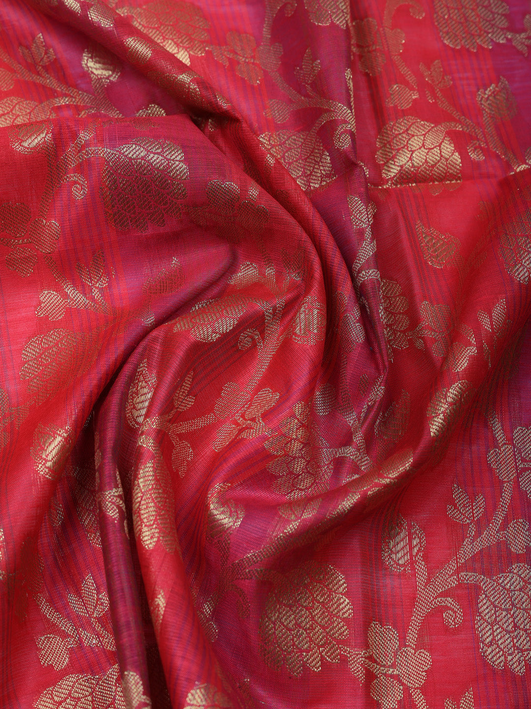 Woven Design Chanderi Unstitched Suit With Pant &amp; Dupatta