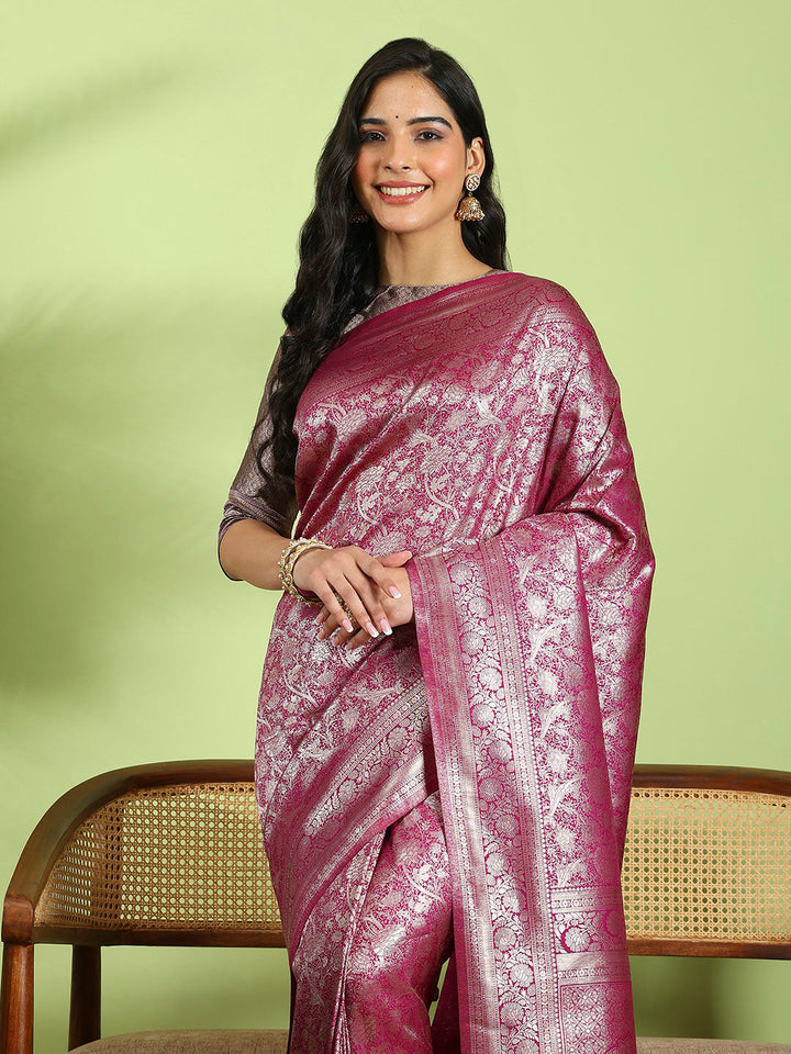 Woven Design Art Silk Saree