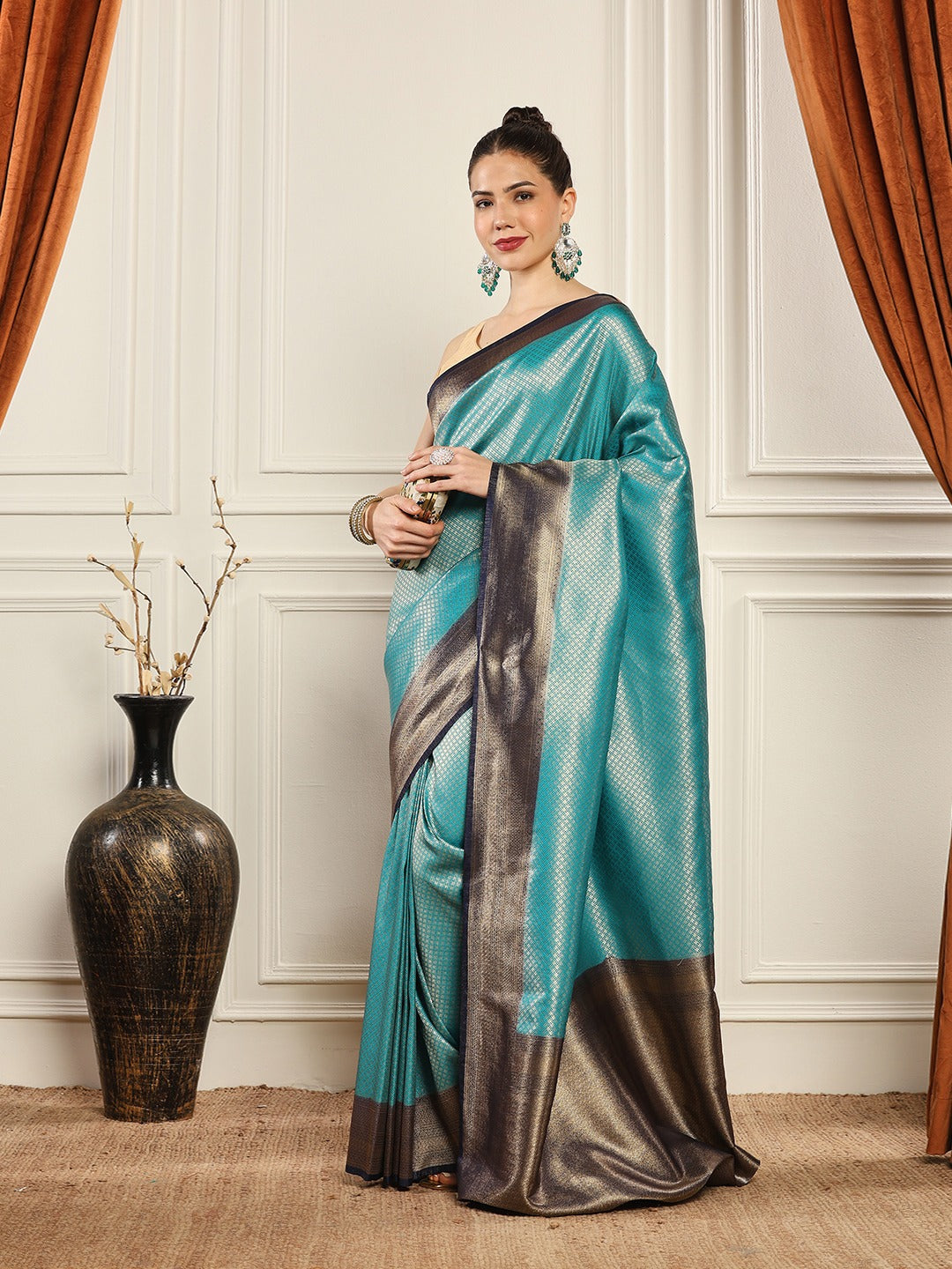 Woven Design Art Silk Saree