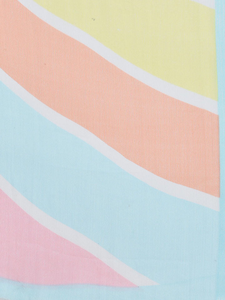 Floral Printed Chiffon Woven Saree