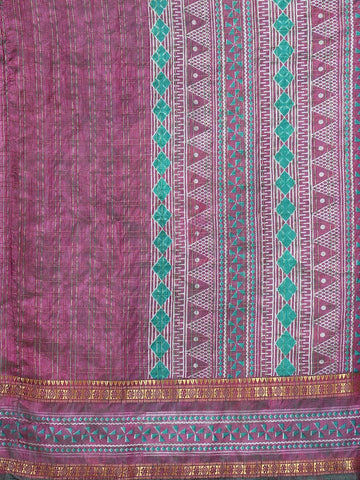 Woven Printed Handloom Saree