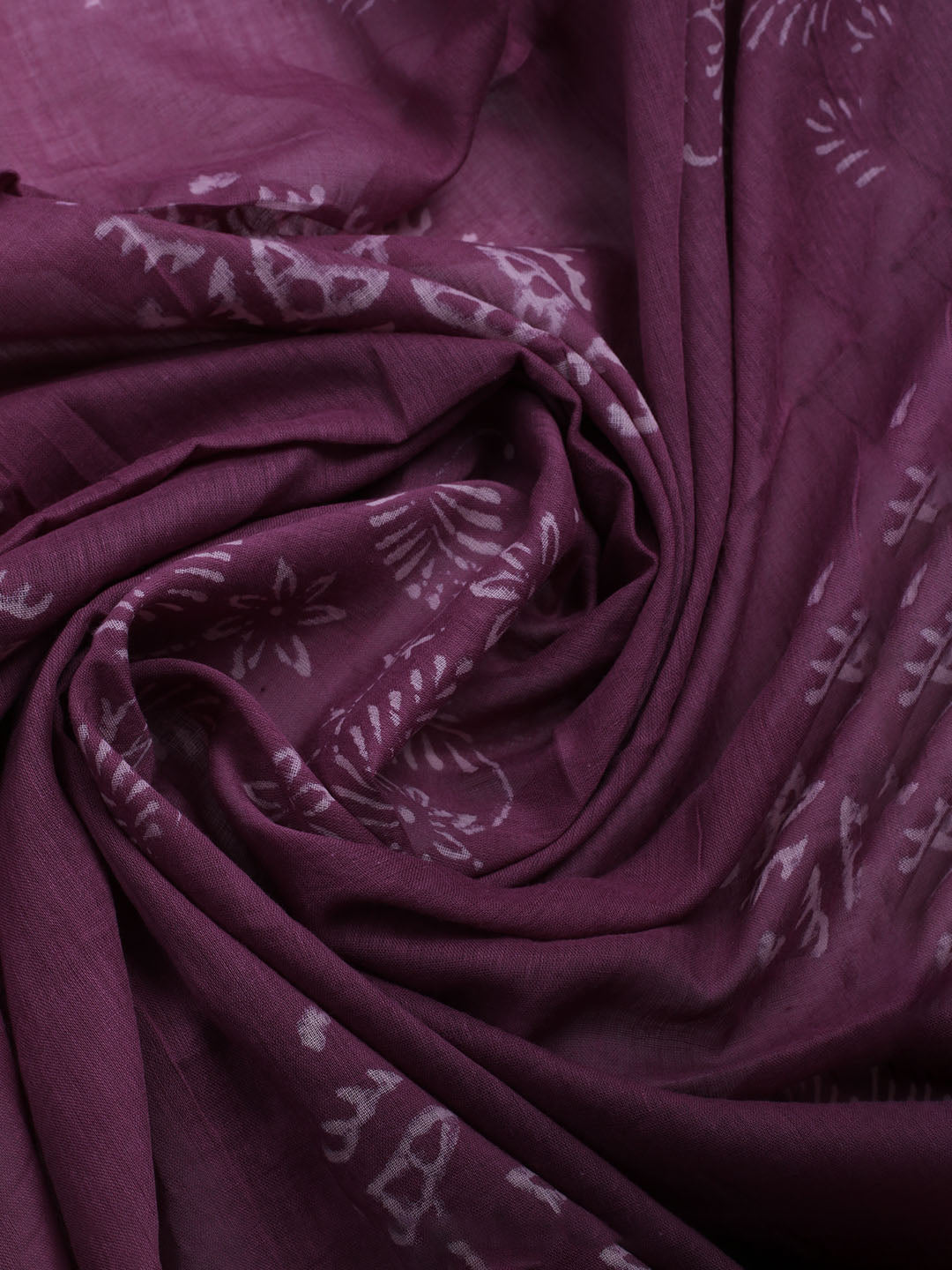 Printed Cotton Blend Unstitched Kurta With Pant &amp; Dupatta