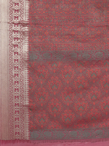 Zari Border Woven Cotton Saree