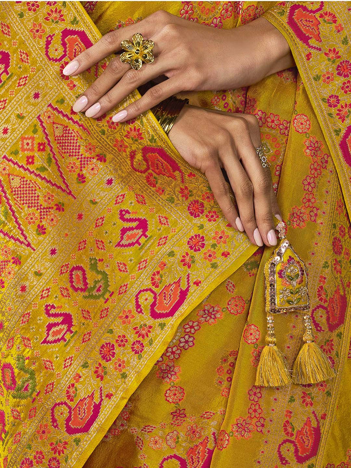 Woven Design Dola Silk Saree