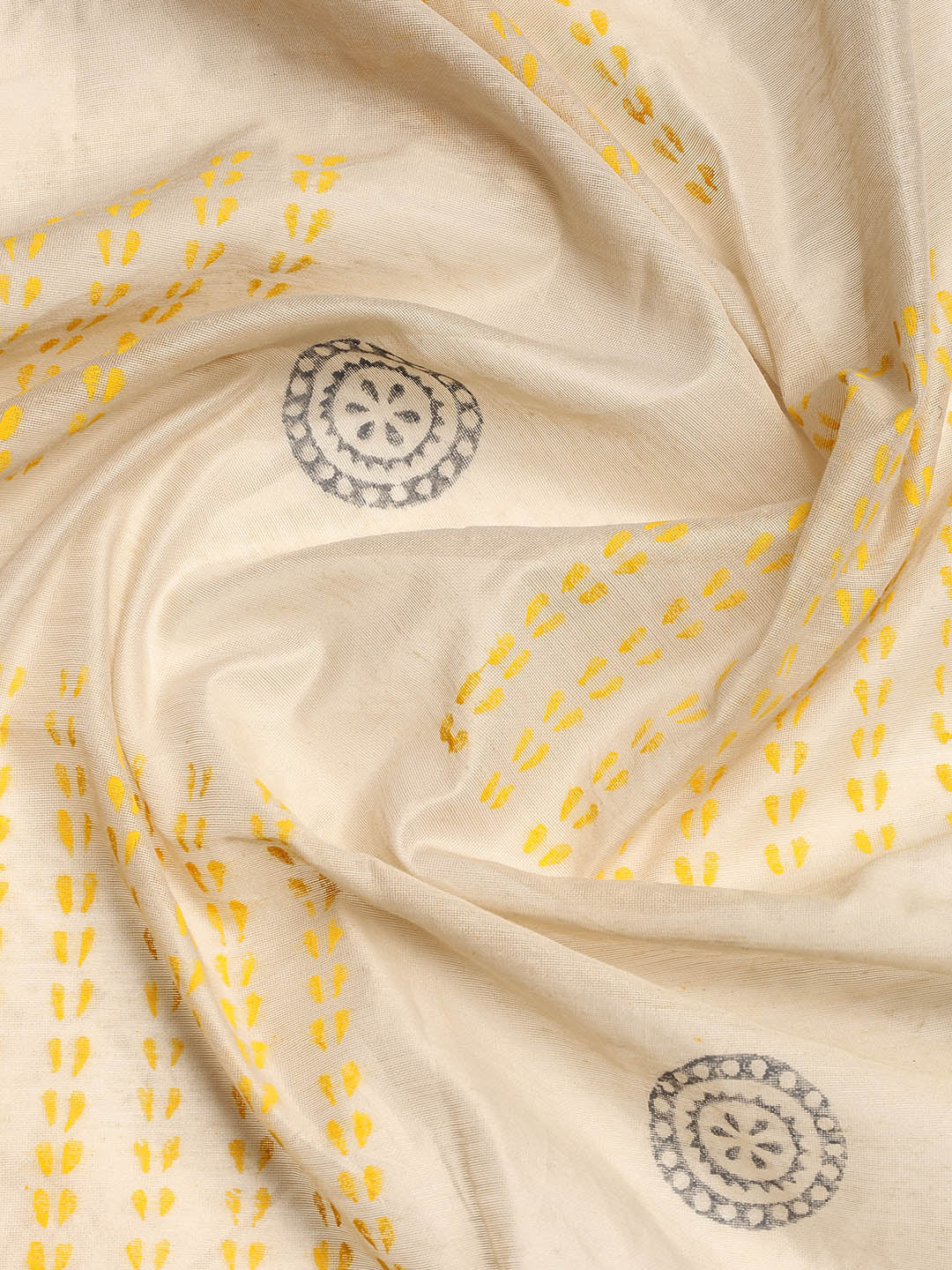 Neck Embroidered Cotton Blend Unstitched Suit With Dupatta