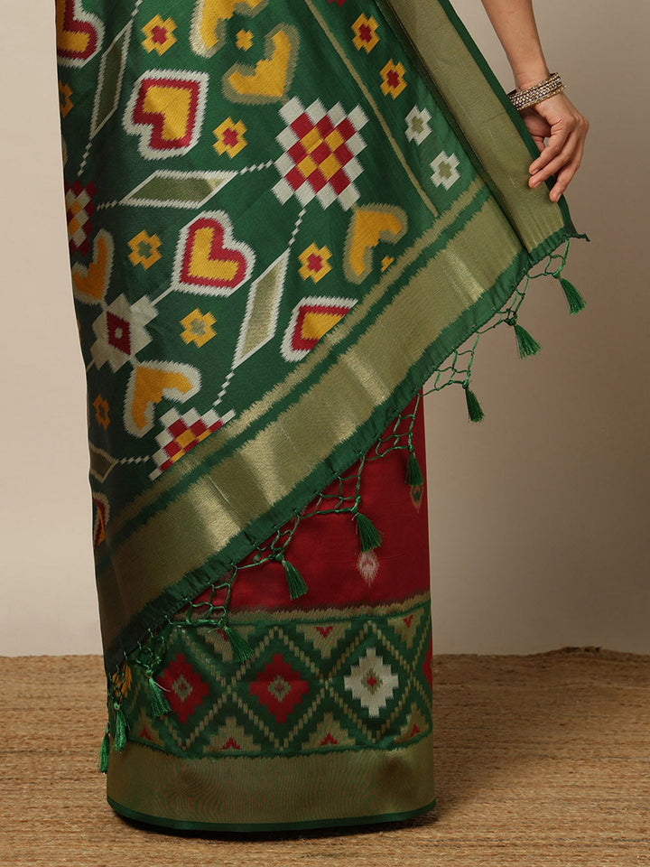 Woven Design Art Silk Saree