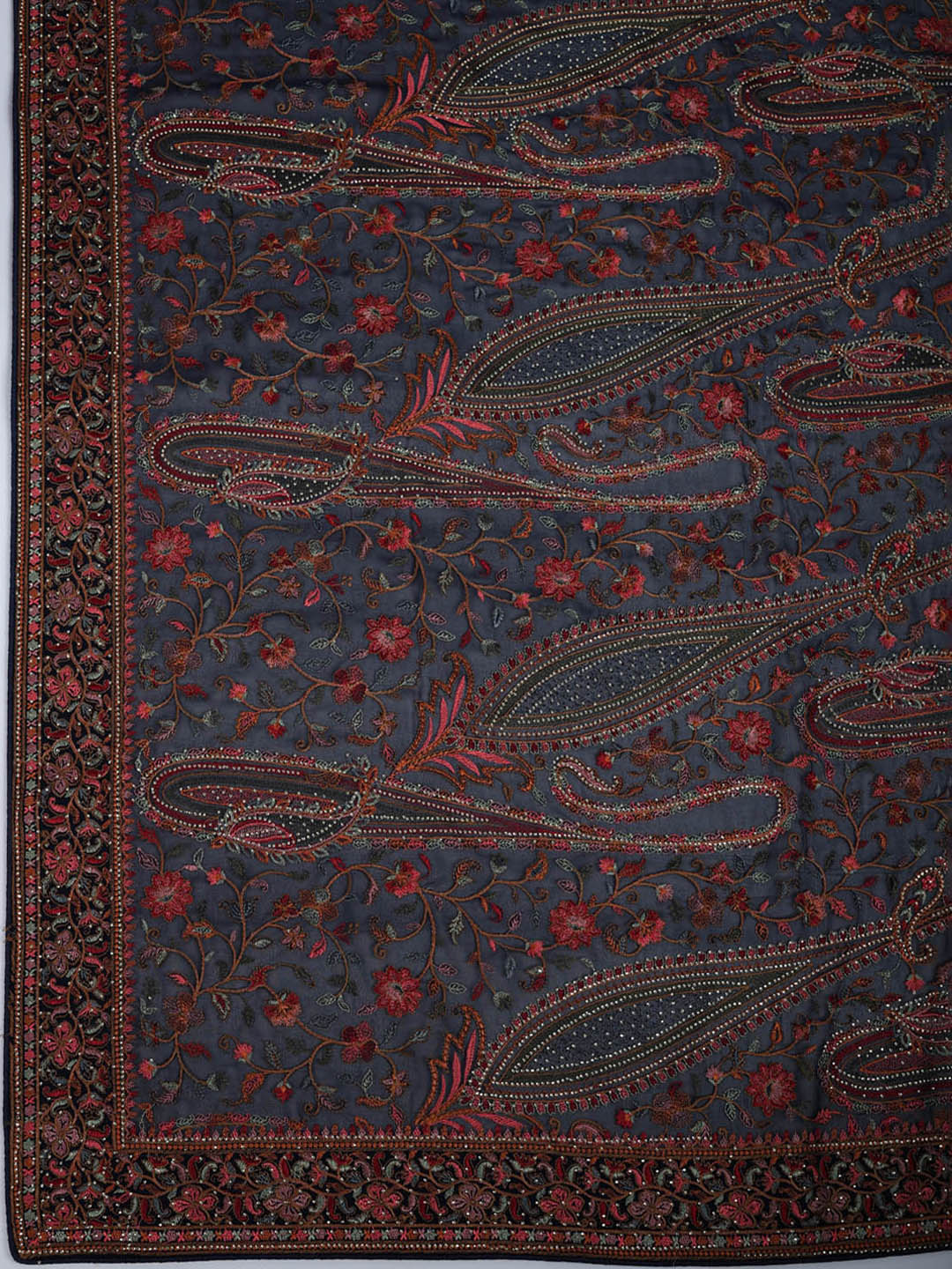 Embroidered Georgette Saree