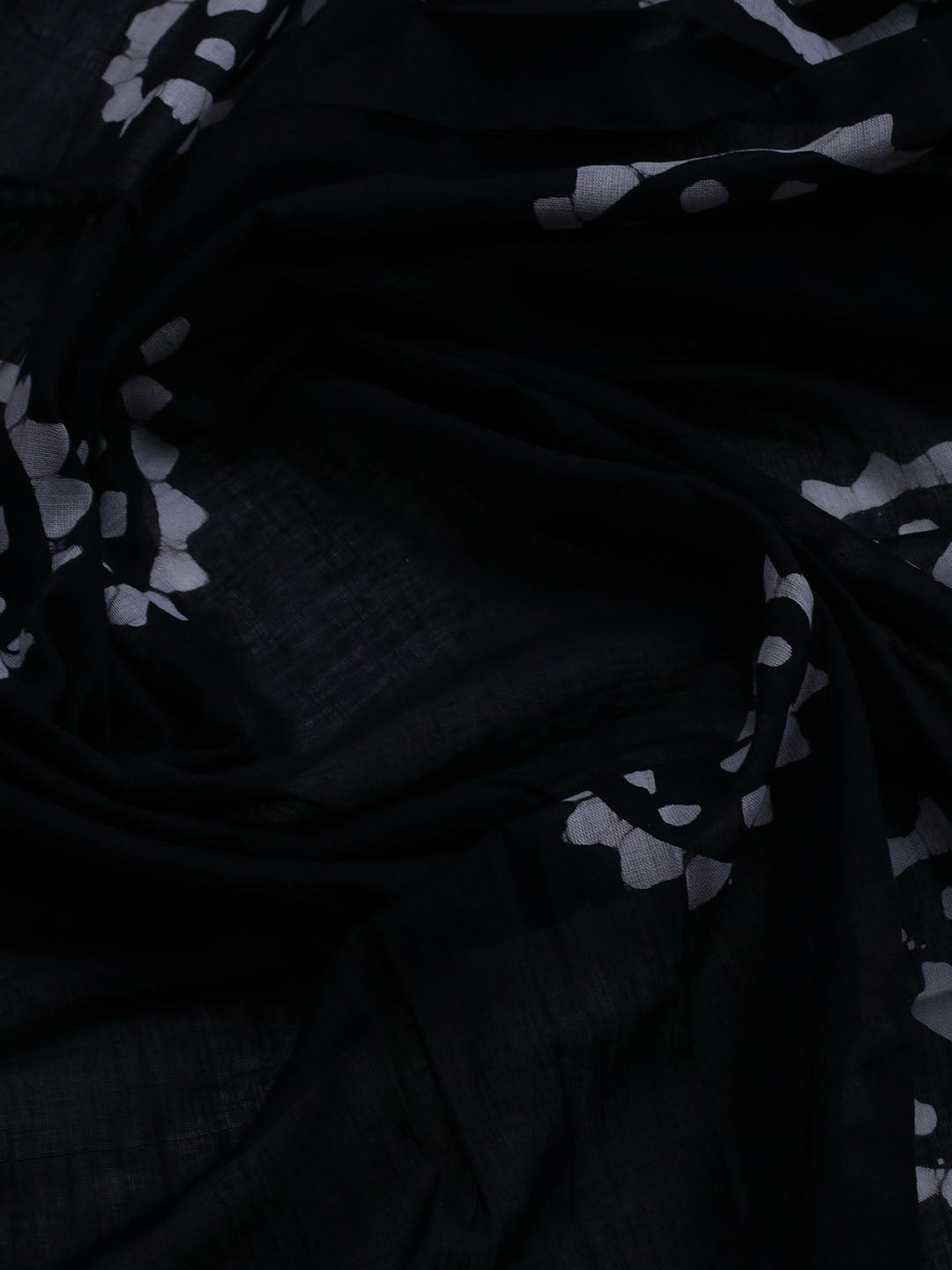 Printed Cotton Blend Unstitched Suit With Dupatta