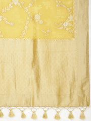 Zari Jaal Woven Banarasi Saree