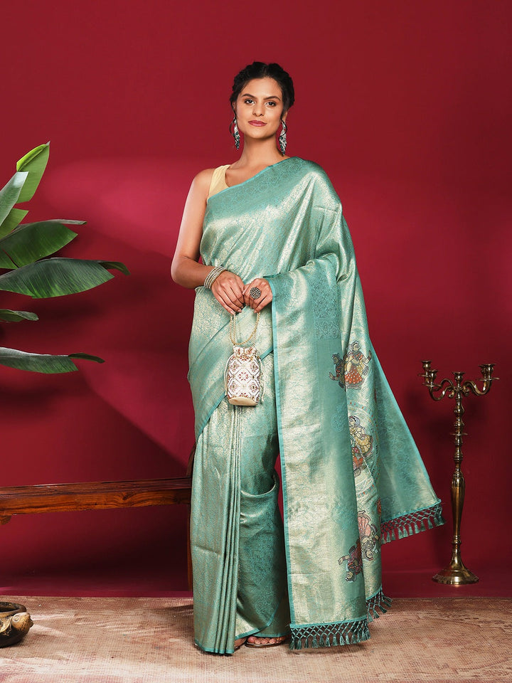 Woven Design Art Silk Saree