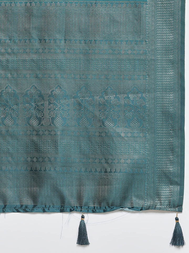 Digital Printed Satin Woven Saree