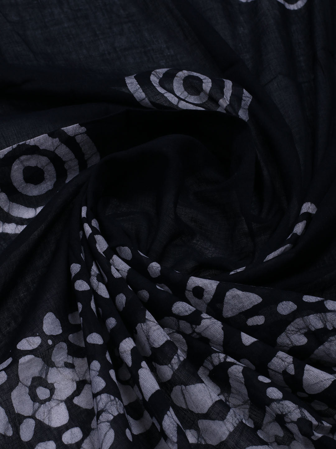 Printed Cotton Blend Unstitched Suit With Dupatta