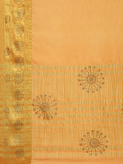 Stone Booti Chiffon Woven Saree