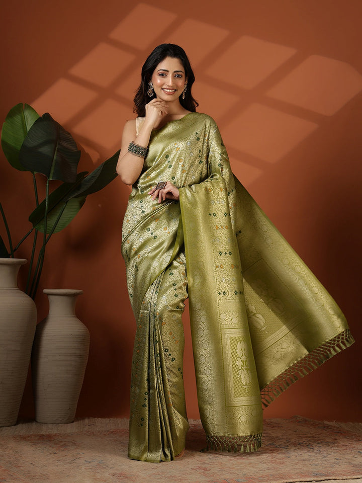 Woven Design Art Silk Saree