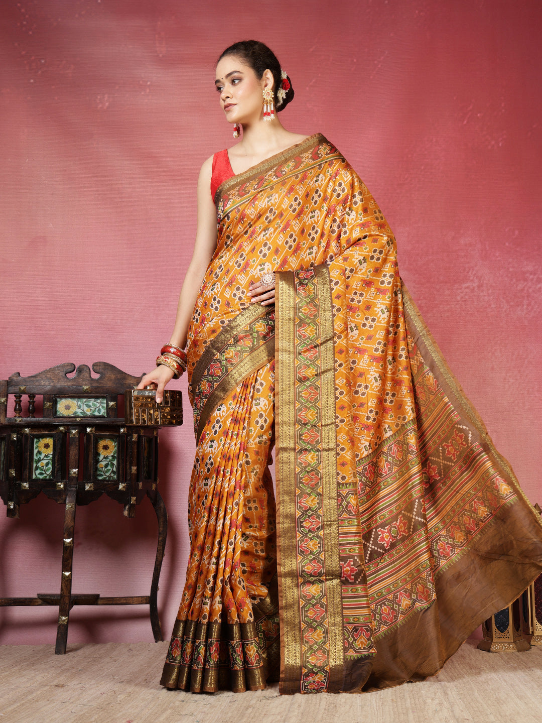 Woven Design Art Silk Saree
