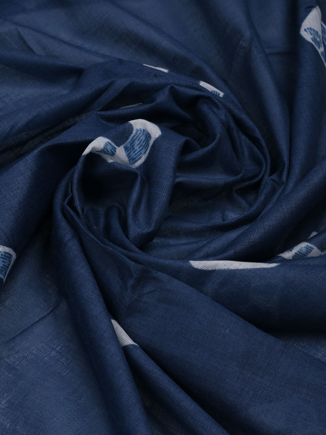 Printed Cotton Blend Unstitched Suit With Dupatta