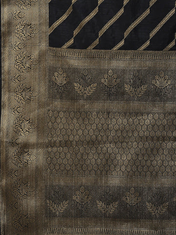 Leheriya Pattern Woven Handloom Saree