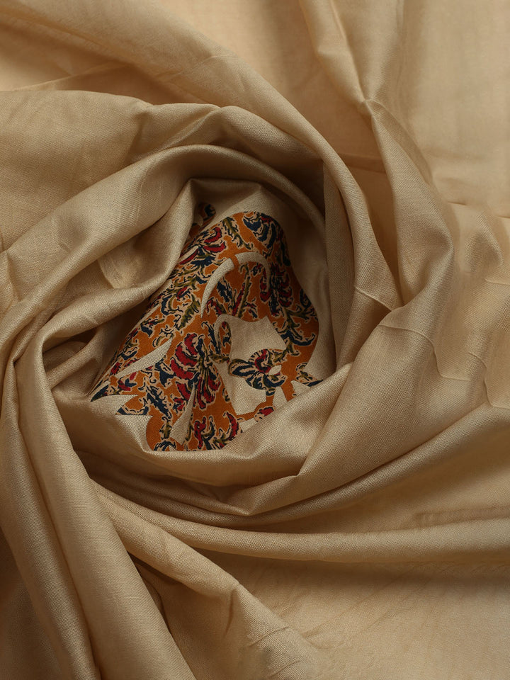 Printed Cotton Blend Unstitched Kurta With Pant &amp; Dupatta