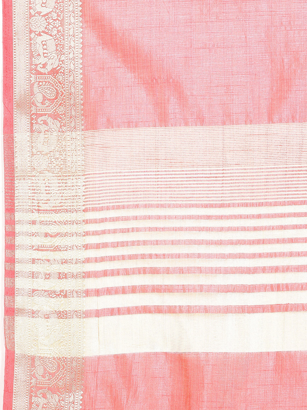 Plain Zari Border Art Silk Saree