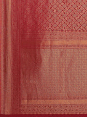 Zari Jaal Brocade Handloom Woven Saree