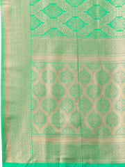 Zari Jaal Woven Handloom Saree