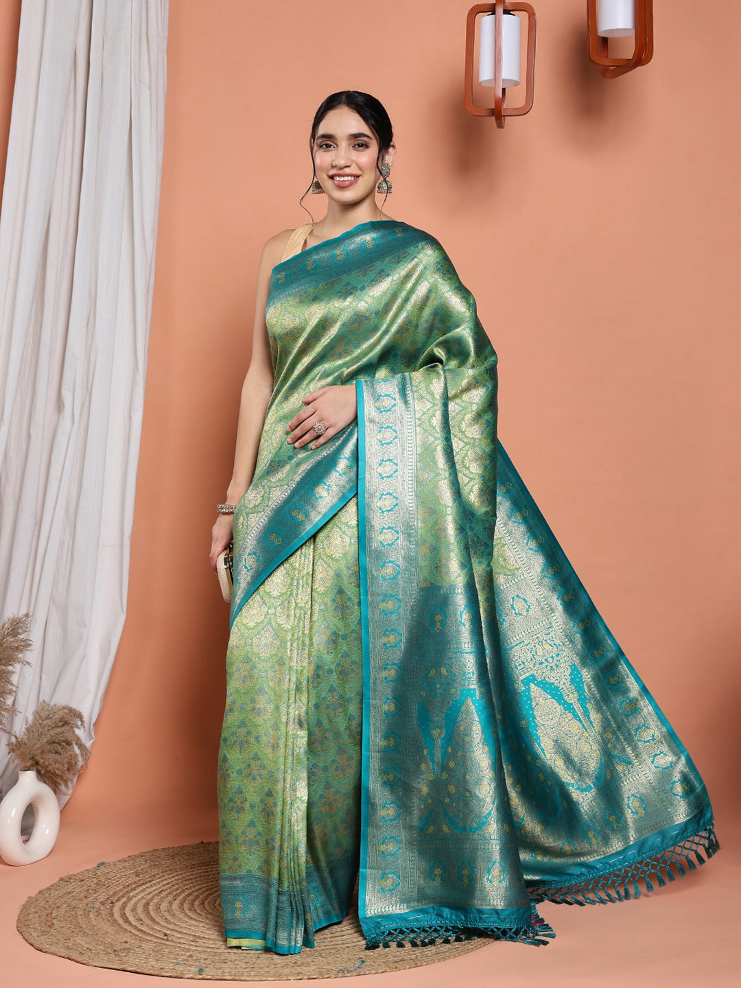 Woven Design Art Silk Saree
