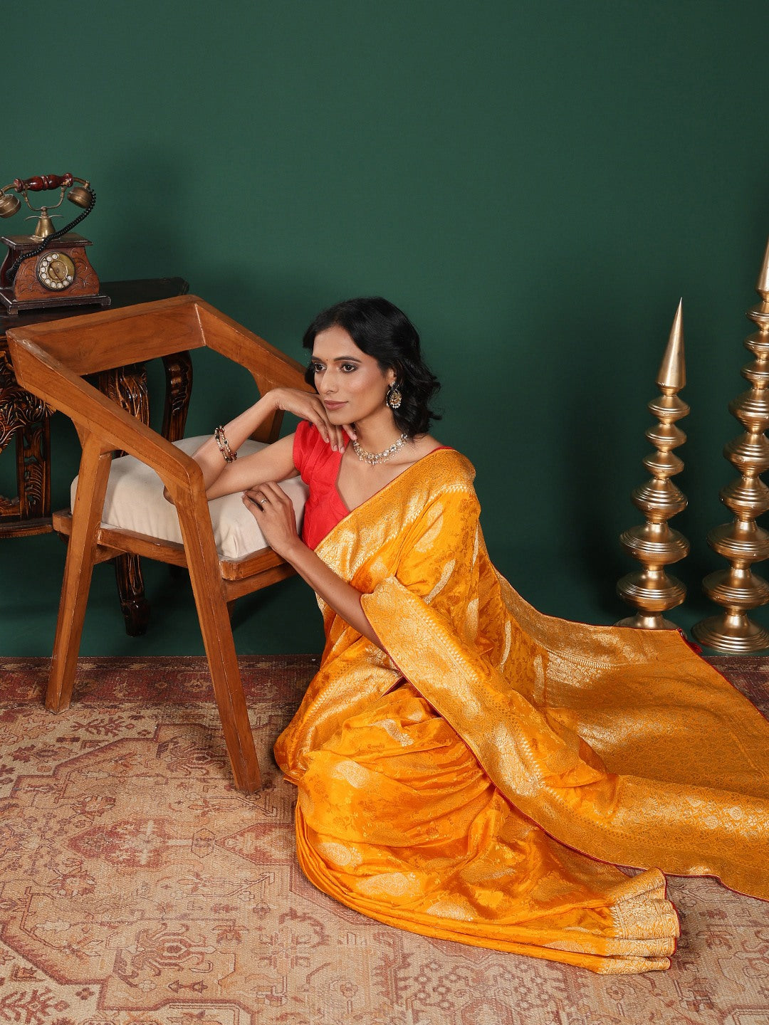 Woven Design Dola Silk Saree