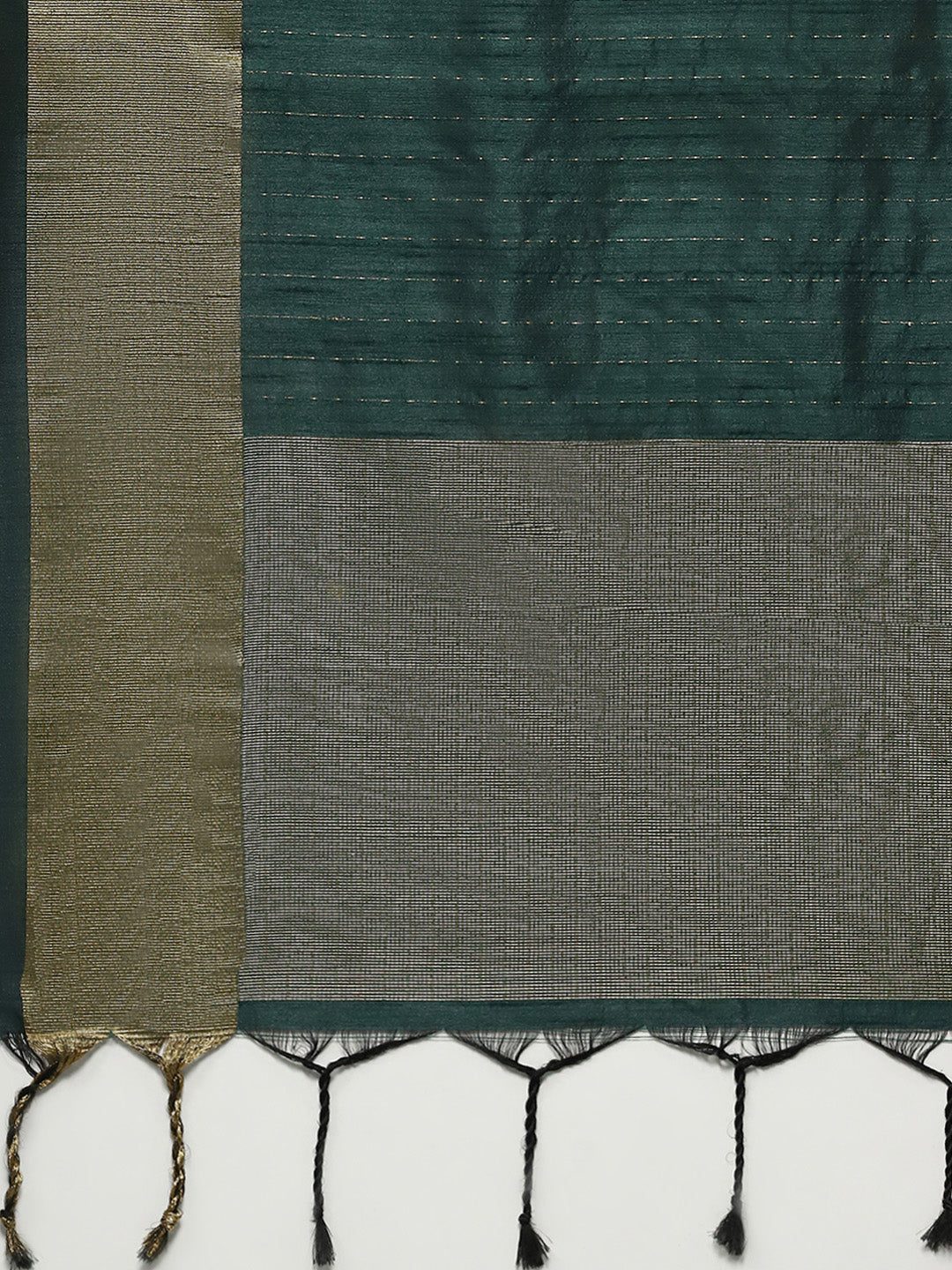 Embroidered Border Booti Art Silk Saree