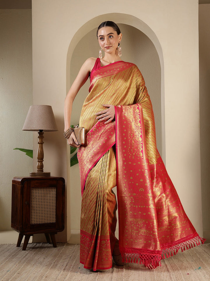 Woven Design Art Silk Saree
