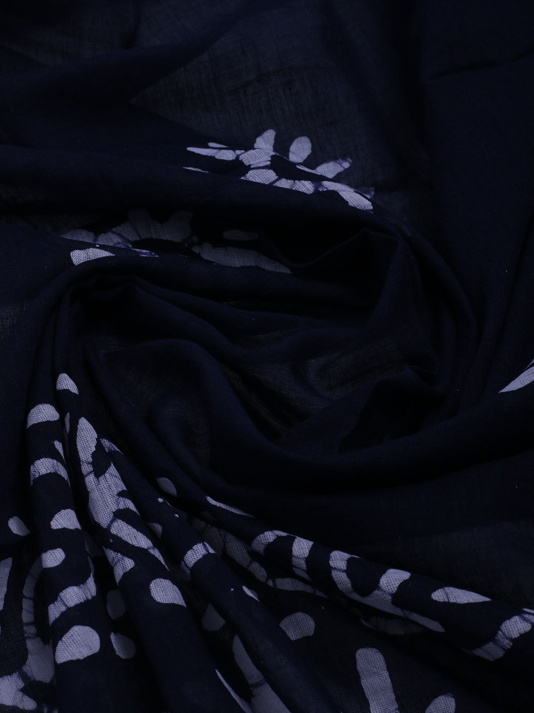 Printed Cotton Blend Unstitched Suit With Dupatta