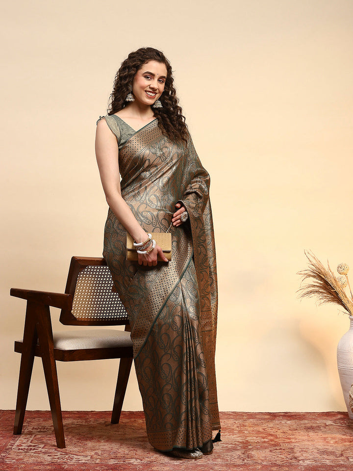 Woven Design Banarasi Saree