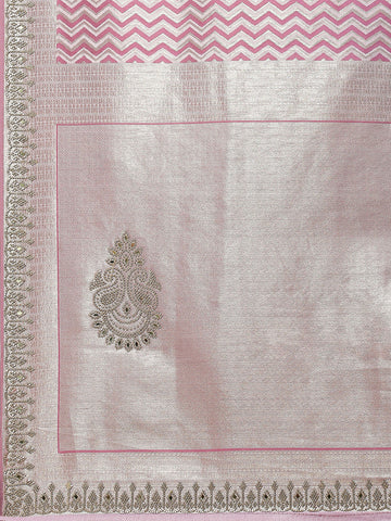 Banarasi Handloom Embroidered Saree