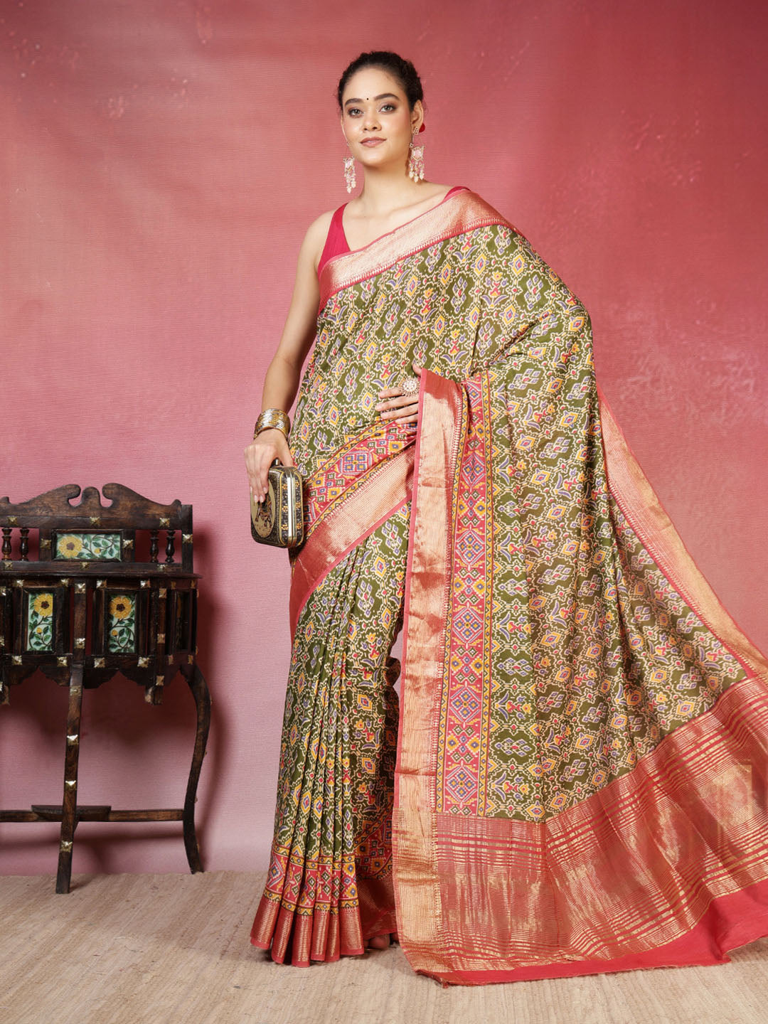 Woven Design Art Silk Saree
