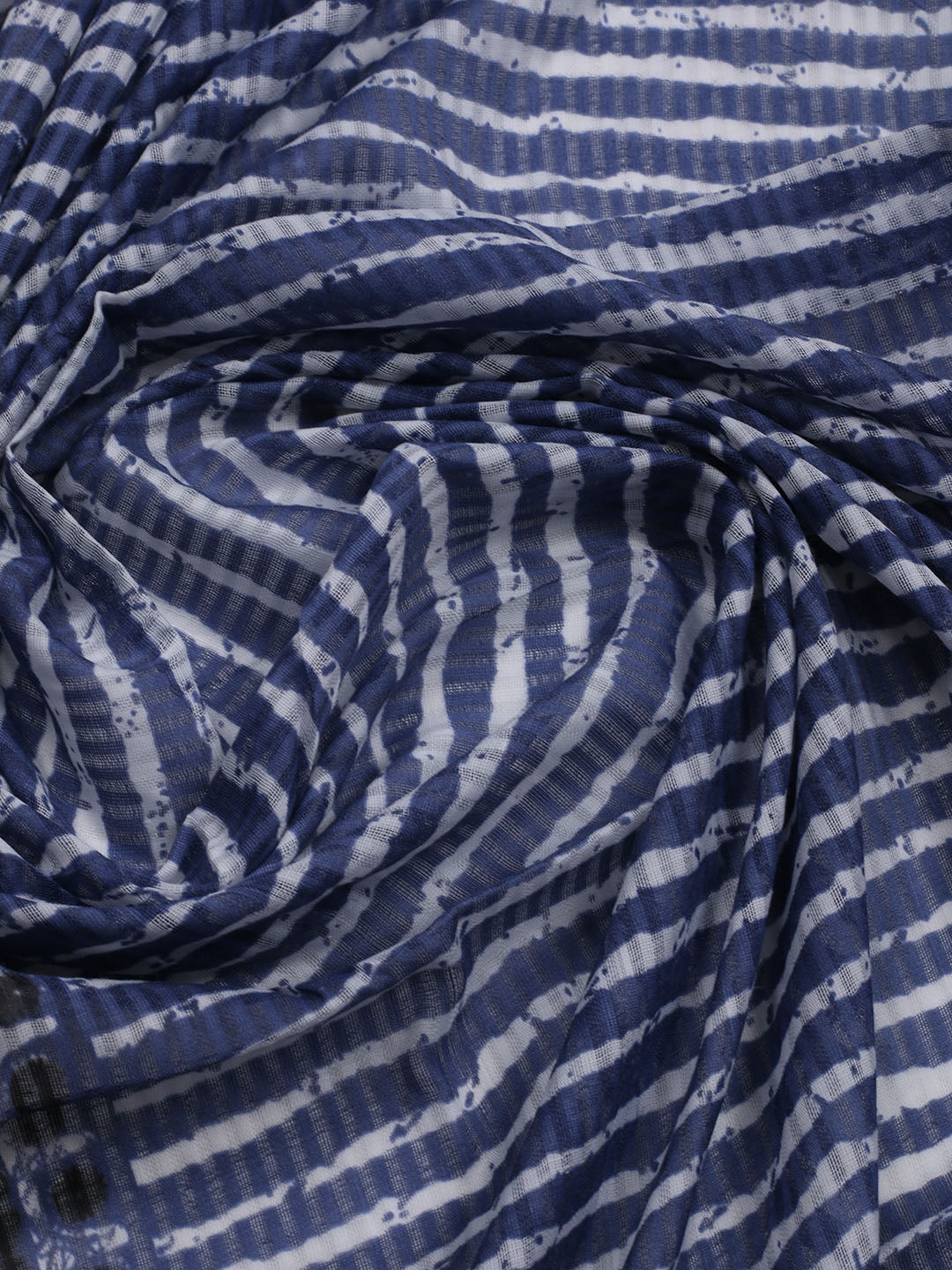 Printed Cotton Blend Unstitched Suit With Dupatta