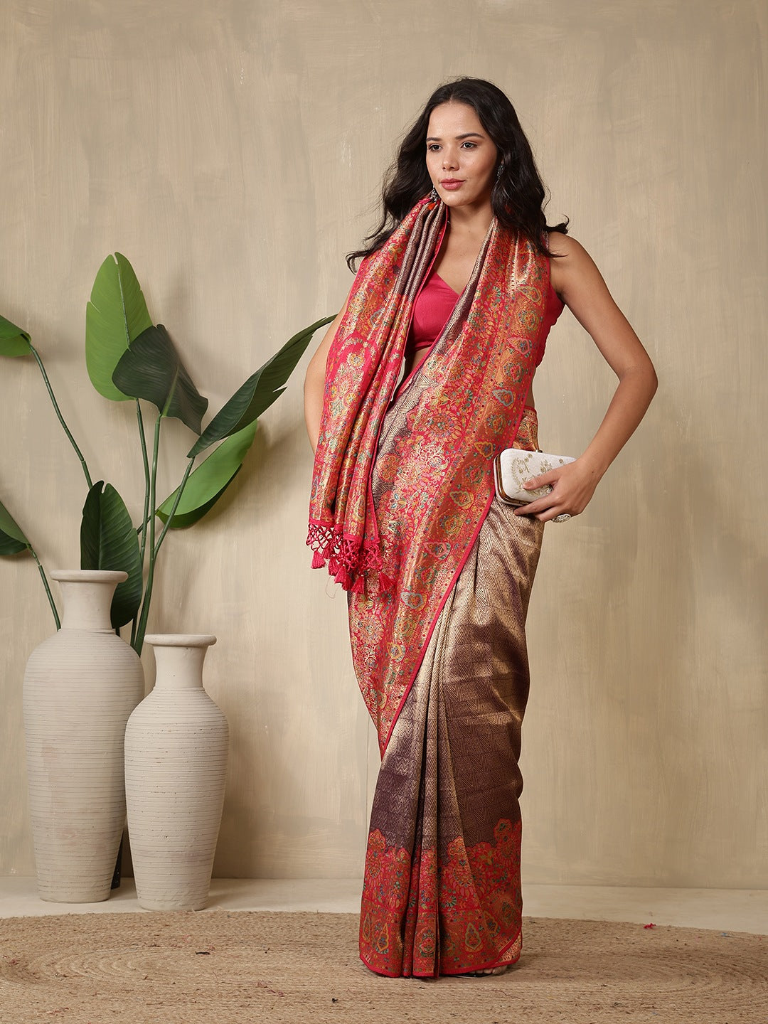Woven Design Dola Silk Saree