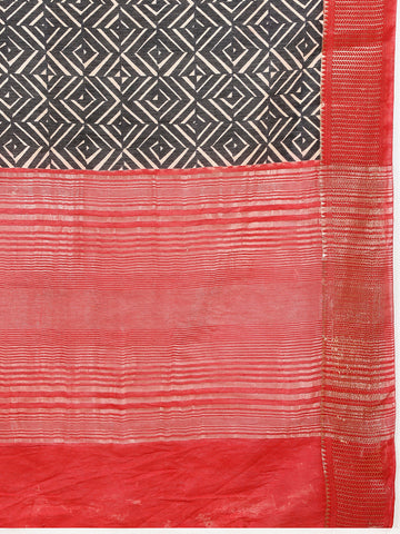 Printed Cotton Saree