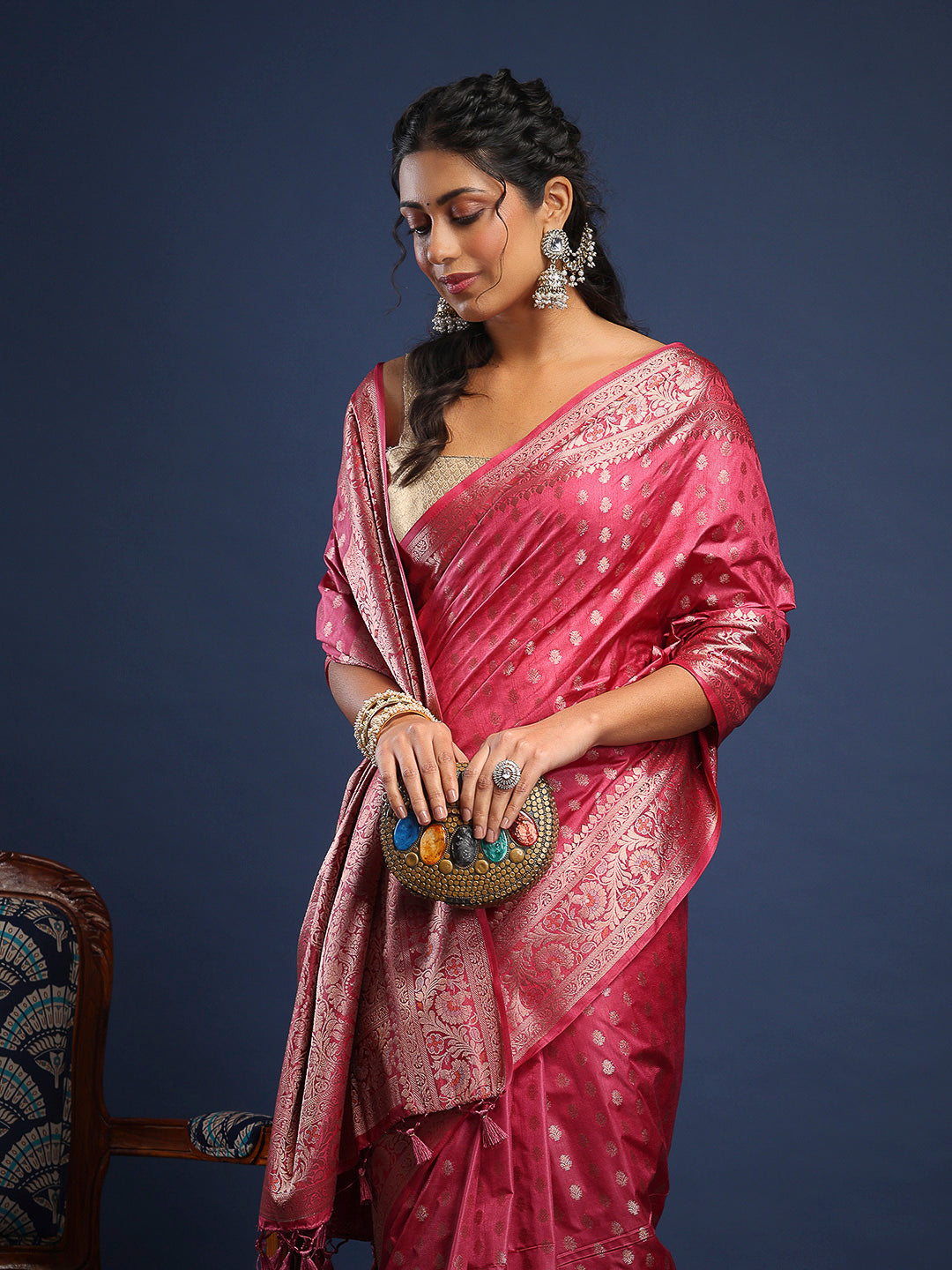 Woven Design Art Silk Saree
