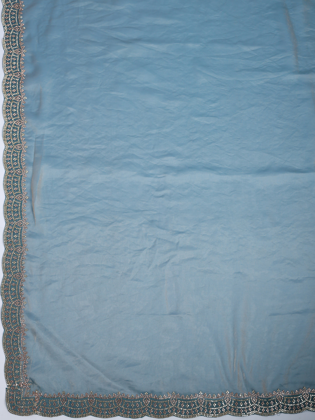 Embroidered Georgette Saree